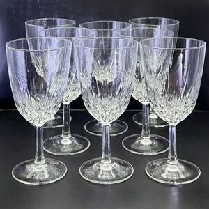 Crystal D'Arques‎ Diamant Water Goblets Set of 8